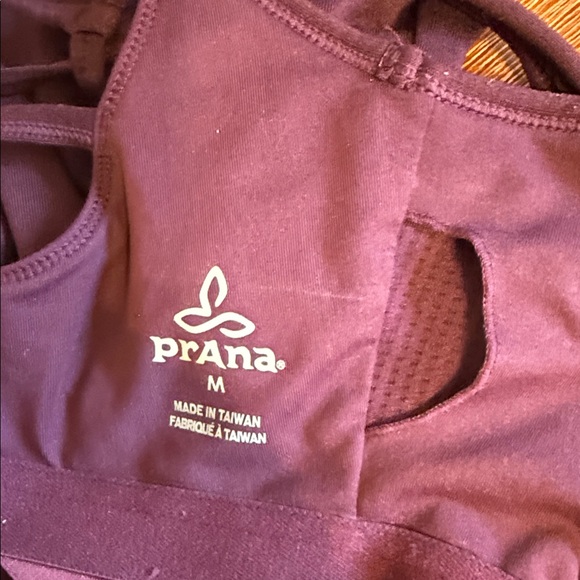 Prana Burgundy Dreamcatcher Top Size Medium - Picture 7 of 7